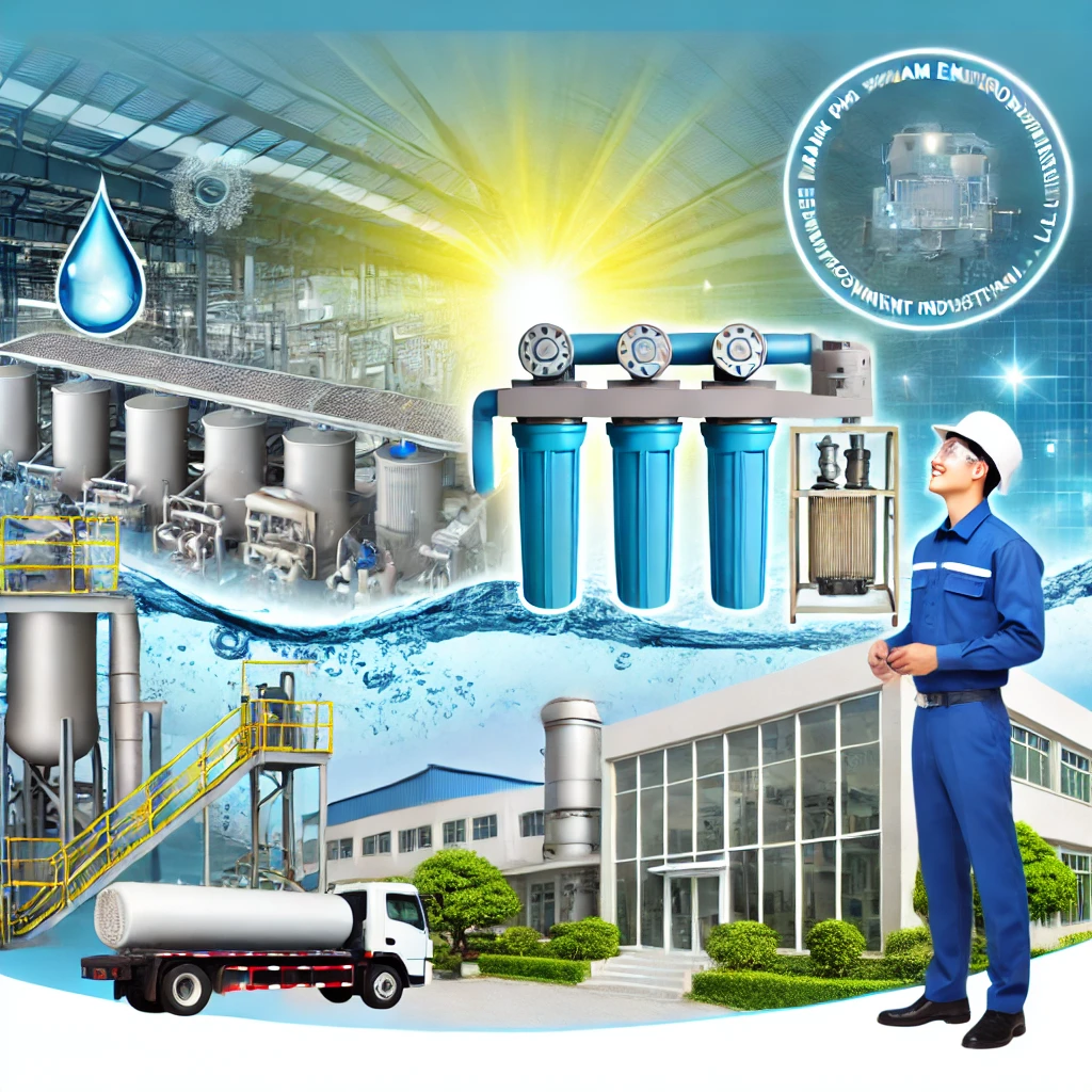 dịch vụ xử lý nước cấp công nghiệp - tân phạm nguyên