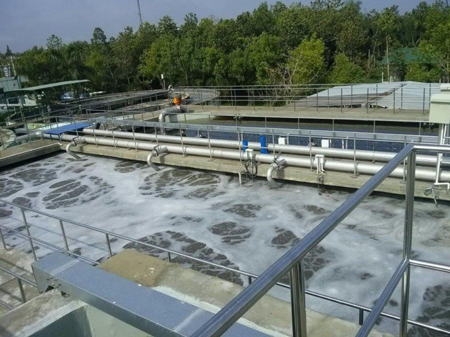 Xử lý nước ngầm thông qua quá trình làm thoáng, lắng và lọc